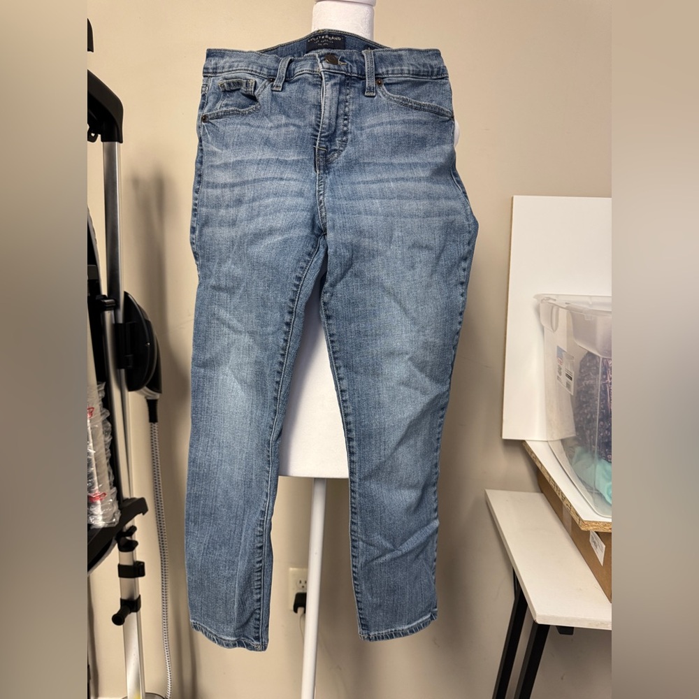 Lucky Brand Light Blue Ankle Jeans